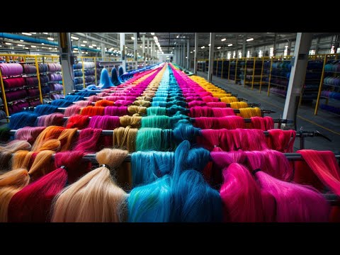 How is hair dye manufactured?
