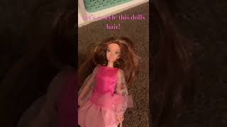 Restyling my dolls hair