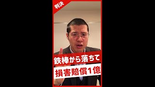 判決：鉄棒から落ちて損害賠償1億円 #Shorts