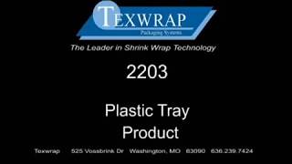 Continuous Motion Side Seal Shrink Wrapper Wrapping Plastic Trays of Frozen Pops - ST-2203