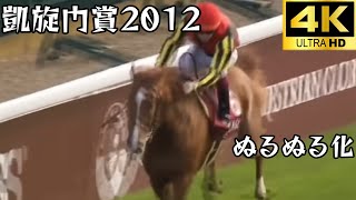 オルフェーヴル（2着）  凱旋門賞 2012 ぬるぬる化で見よう conv to 60fps