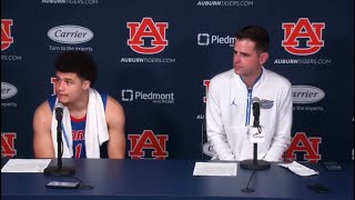 Todd Golden, Walter Clayton Jr. React to Win at No. 1 Auburn | Florida Gators Basketball