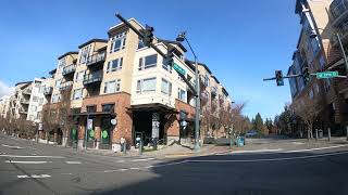 Driving around Mercer Island, Washington