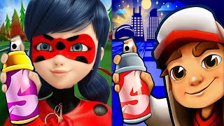 Subway Surfers Chicago 2023 Jenny Pixel Outfit vs Ladybug Run Gameplay HD