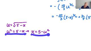 Advanced u-Substitutions pg 6, pt 1