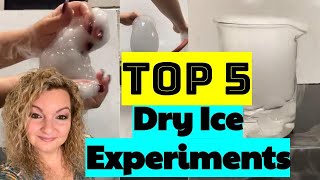 Dry Ice Experiments | Top 5 Dry Ice Experiments | Dry Ice Science Labs