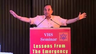 Dr Swamy on LESSONS TO BE LEARNT FROM “THE EMERGENCY (1975-77)” – Sunday 7th Aug 2016 – New Delhi