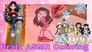 ✨Bratz Doll Coloring | Relaxing ASMR Art Video❄️✨