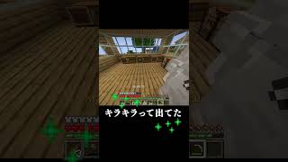 村人と朝を迎えた #マイクラ #マインクラフト #minecraft