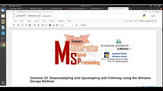 Downsampling and Upsampling with Filtering using the Window Method in Python - Signal Processing