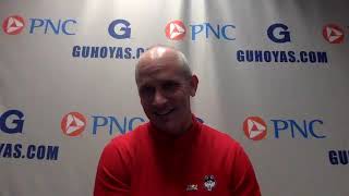 Dan Hurley, James Bouknight and RJ Cole Postgame Press Conference - Georgetown (2/23/21)