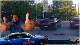 Perfect Chase | Challenger Scatpack 392 SMOKES💨 Police in High Speed Chase!