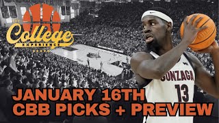 College Basketball Picks - Thursday, January 16th | The College Experience: Basketball