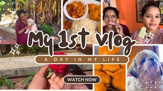 I'M Finally Sharing My Home Life!❤️😍 ನನ್ನ Ist    ವ್ಲಾಗ್ 🌻 #vlog #mangalorean #lovingflowers #shorts