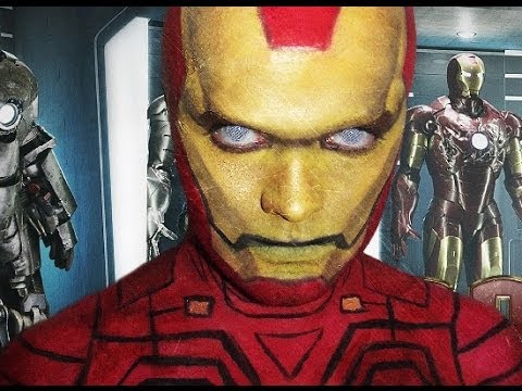 Iron Man Makeup Tutorial Youtube
