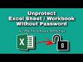 How to open Password Protected Excel file without Password (No software & 100% free)