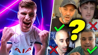 SPURS FANS REACT TO TIMO WERNER!