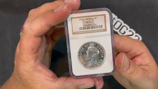 1949 Canadian 1 dollar NGC MS64 #OG22