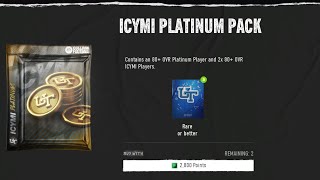 OPENING THE ICYMI PLATINUM PACKS! - IS IT WORTH IT?