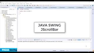 12 Java JScrollBar (Java Swing)3
