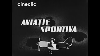 Antrenamentele lotului republican de aviație sportivă la aerodromul Clinceni 1964