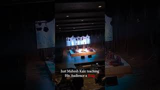 Just Mahesh kale Teaching Its audience a Raag ✔ #shorts  #maheshkale #concert