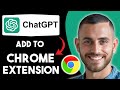 How to Add ChatGPT Search to Google Chrome (2025) | Easy Guide