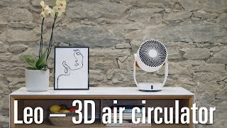 Leo – the 3D air circulator by Stadler Form