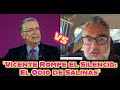 “¡Fuertes Palabras! Salinas Pliego NOS DETESTA, Dice Vicente Serrano”