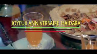 ZIKIRI LAGARE DIAMANT NOIR JOYEUX ANNIVERSAIRE A HAÏDARA