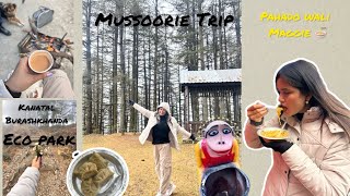 Mussoorie trip with us| Mussoorie tourist places| snow fall in ￼ Dhanaulti |