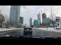 Burnaby 4k - Driving Tour of Downtown ( Kingsway - Central Blvd )