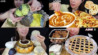 TOP ASMR MUKBANG MOMENTS✨: CROISSANT CAKE, DUBAI CHOCOLATE CHEESECAKE \u0026 MORE | EATING SOUNDS