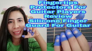 Lazada:Fingertips Protectors For Guitar Players Review|Silicone Finger Guards For Guitar