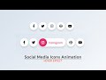 Social Icons Hover Animation|🔥 CSS HOVER EFFECT| Flawless Coder|