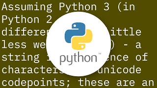 What is the difference between a string and a byte string?