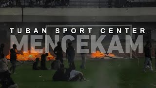 persela vs persijap rusuh! detik-detik seporter turun lapangan.