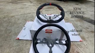 C6 Corvette Revesol Steering Wheel is a no brainer!  //  Vette Parts Install