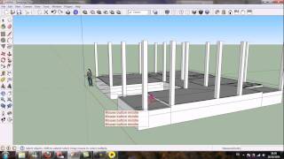 เขียนแบบบ้านด้วย Sketchup 8 ตอนที่ 1