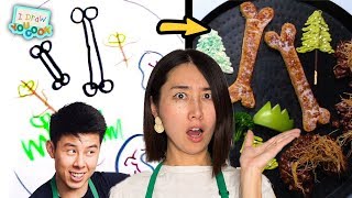 Can These Chefs Turn This Yeti Drawing Into Real Food? • Tasty
