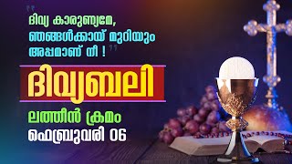 മലയാളം ദിവ്യബലി - FEBRUARY 6, 2022|MALAYALAM HOLY MASS - FEBRUARY 6, 2022|ലത്തീൻ ക്രമം