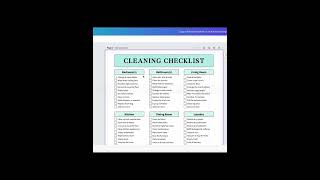 Airbnb Cleaning Checklist Airbnb Cleaning Schedule Vacation Rental Housekeeping Checklist VRBO Canva
