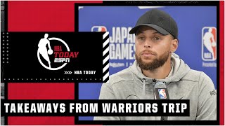 Golden State Warriors TAKE ON JAPAN: Biggest takeaways?! 🇯🇵 🏀 | NBA Today
