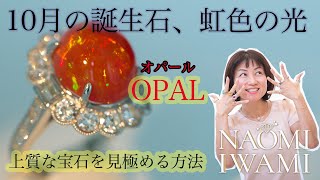 【 24時間で2億円越えの宝石を販売する社長が教える!!】10月の誕生石「オパール」の見極め方