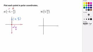 Plotting Polar Coordinates (Example 2)
