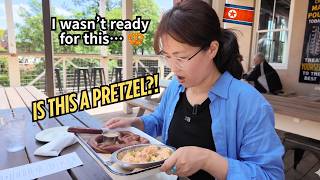 North Korean Defector's First Time At A Texas Outdoor Restaurant! 🇺🇸