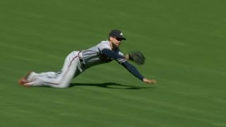 ATL@SF: Inciarte lays out to make the grab