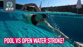 Open Water Vs Pool Freestyle Swimming Stroke | Is There A Difference?