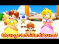 Super Mario Party Jamboree Tag Match Daisy and Peach vs Luigi and Spike