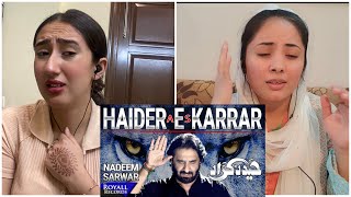 Indian Reaction On Nadeem Sarwar | Haider E Karrar | 2018 / 1440